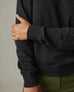 Women's French Terry Crew Sweatshirt - Black